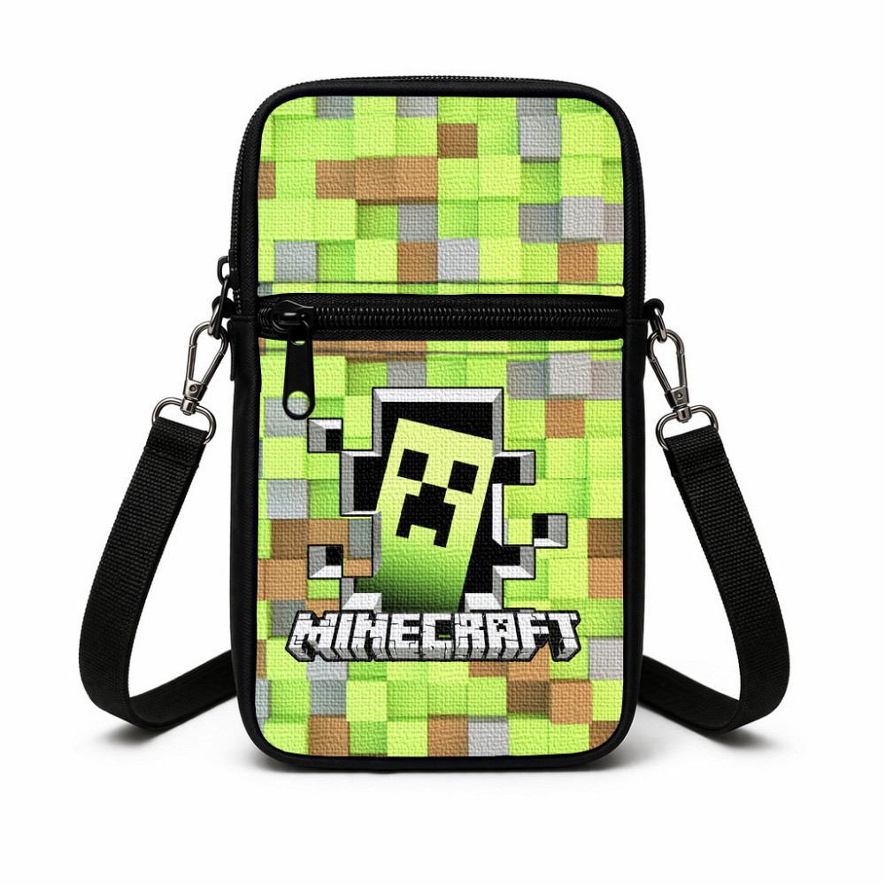 Сумка-чехол для телефона Minecraft детская через плечо, водонепроницаемая мини-сумка (4735) Киев - изображение 1