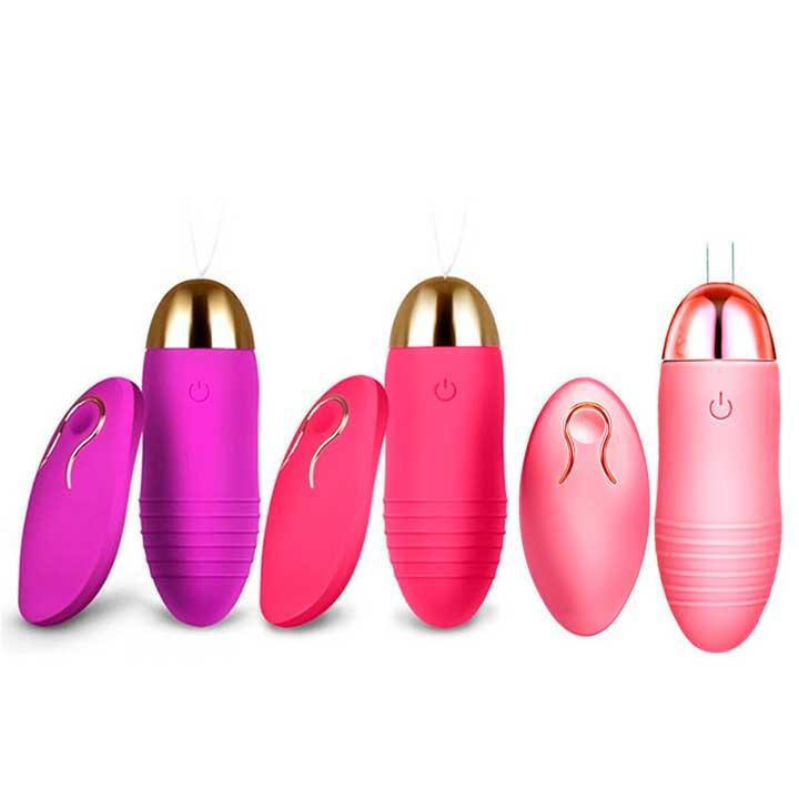 Яскраве віброяйце з Д/У USB- Ррожевий - Вібратори Вінниця - фото 2