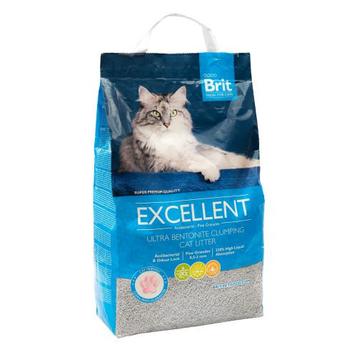 Наповнювач Brit Fresh Excellent Ultra Bentonite для котячого туалету бентонітовий 5 кг Київ - фото 7