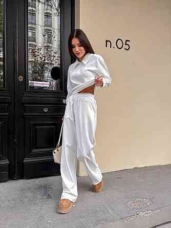 Жіночий базовий прогулянковий костюм на осінь щільний джерсі Одеса