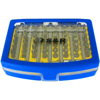 Набор бит S&R насадок для скручивания 57шт + держатель (251512757) Винница - изображение 2