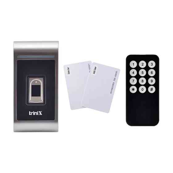 Біометричний антивандальний термінал Trinix TRR-1102MFI(WF) зі зчитувачем відбитків пальців і карт Mifare (72-00004) Київ