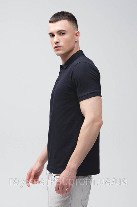 Поло классическое Stedman Lux Polo мужское черное (ST9060-BLO) XXL Киев - изображение 10