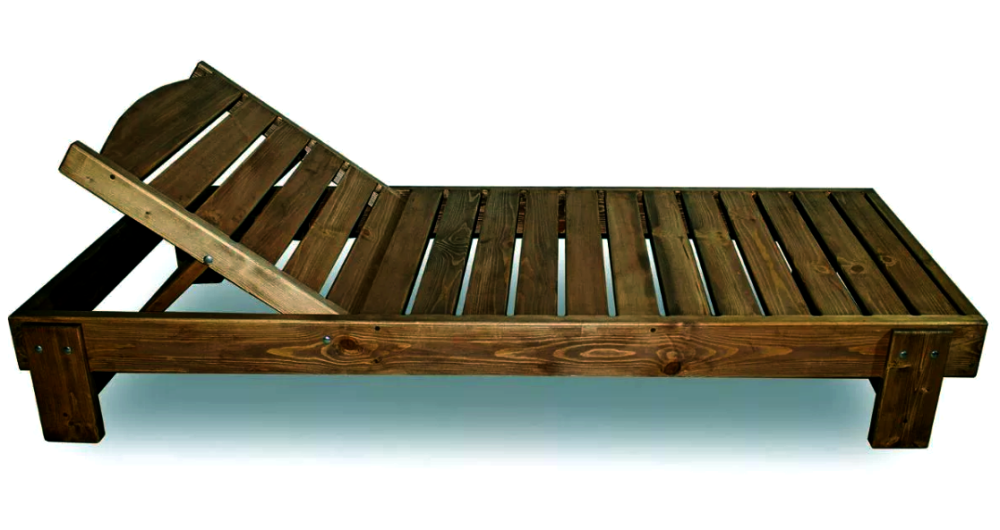 Шезлонг садовый 