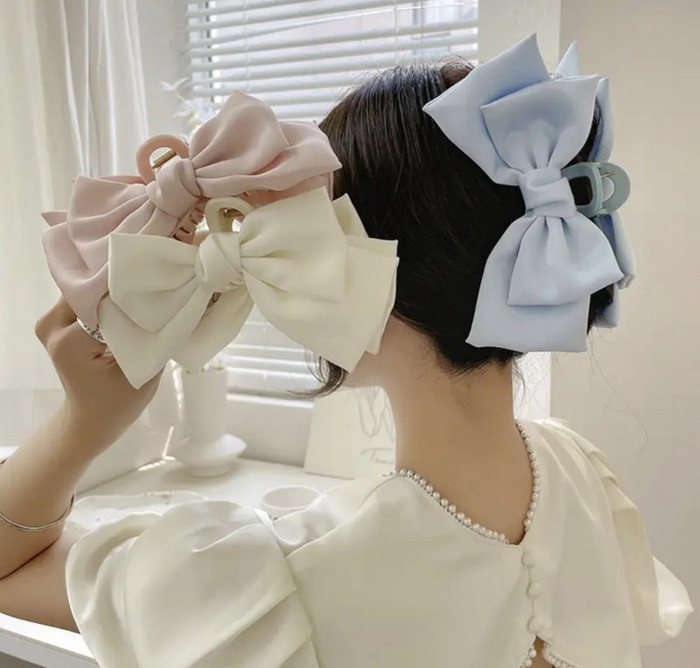 Заколка-крабик "Бант" Сміла - фото 1