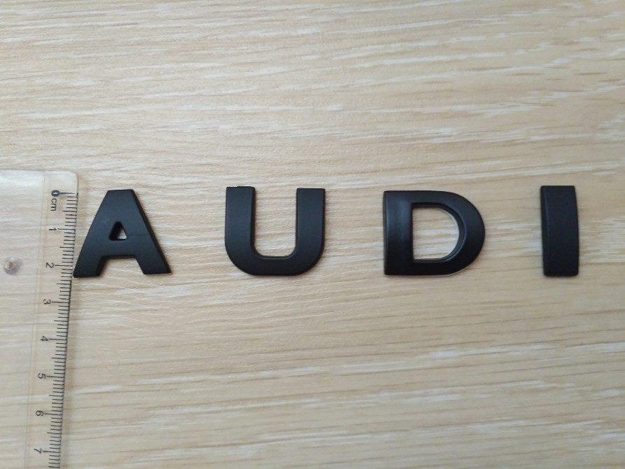Металлические буквы Audi на кузов авто не ржавеют Киев - изображение 4