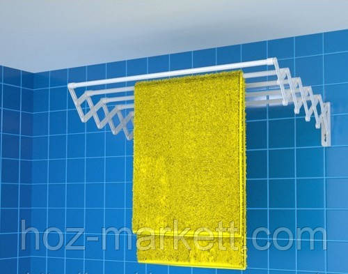 Настінна сушарка для білизни розсувна MILTON на 1,4 метра Харків - фото 1