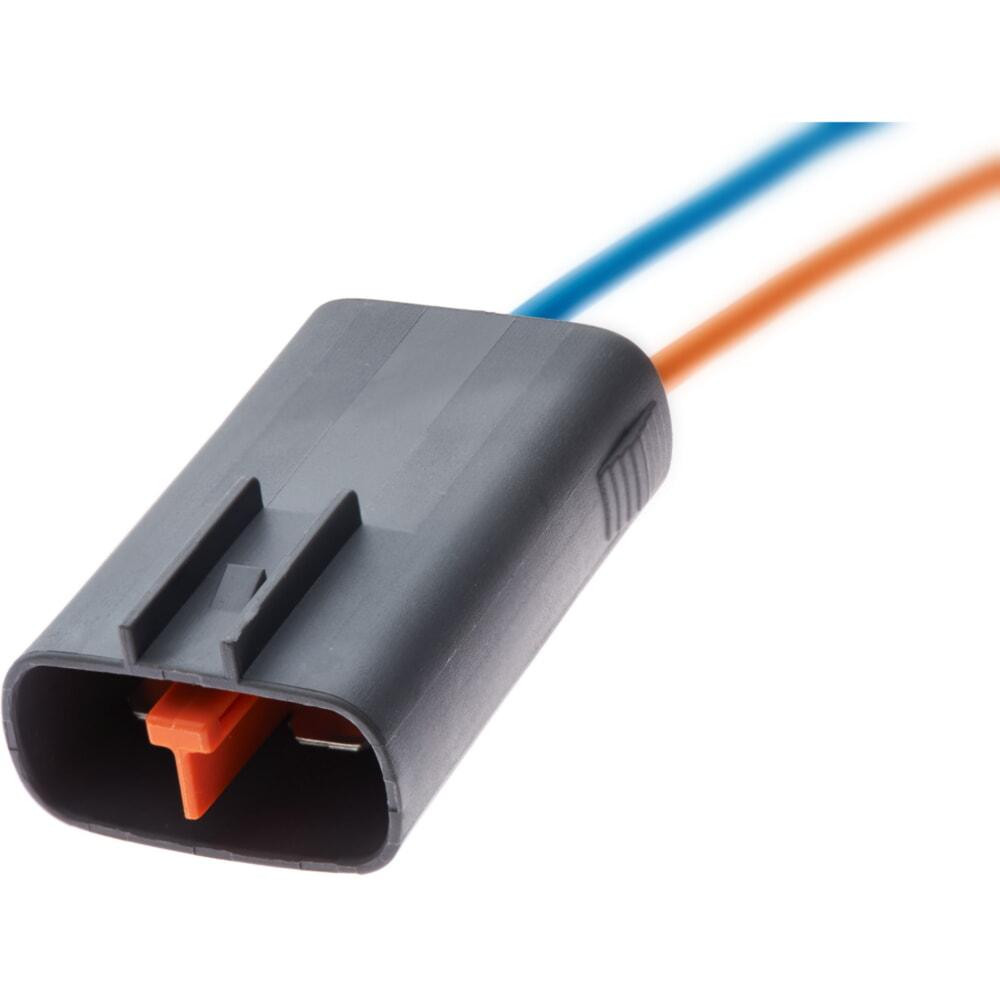 Разъем коннектор с проводом, 2-кон., Вентилятор Охлаждения Радиатора, (Резистор), Серый, 6195-0057, Mazda, Nissan Киев - изображение 1