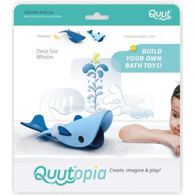Игрушка для ванной QUUT 3D Морские Киты (171065) Винница - изображение 1