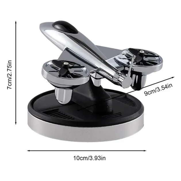 Ароматизатор на солнечных батареях в машину Самолет истребитель с турбинами Коломыя - изображение 7