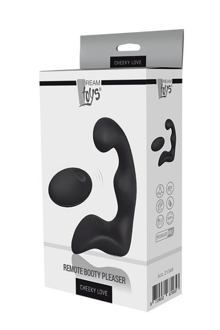 Масажер простати з дистанційним управлінням CHEEKY LOVE REMOTE BOOTY PLEASER BLACK Sex Aura Київ - фото 2
