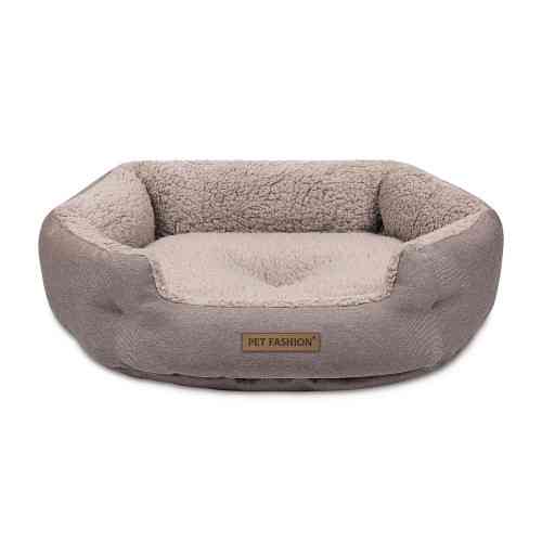 Лежак Pet Fashion BRIG для собак кавовий, 58*48*20 Киев