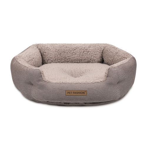 Лежак Pet Fashion BRIG для собак кавовий, 58*48*20 Киев - изображение 4