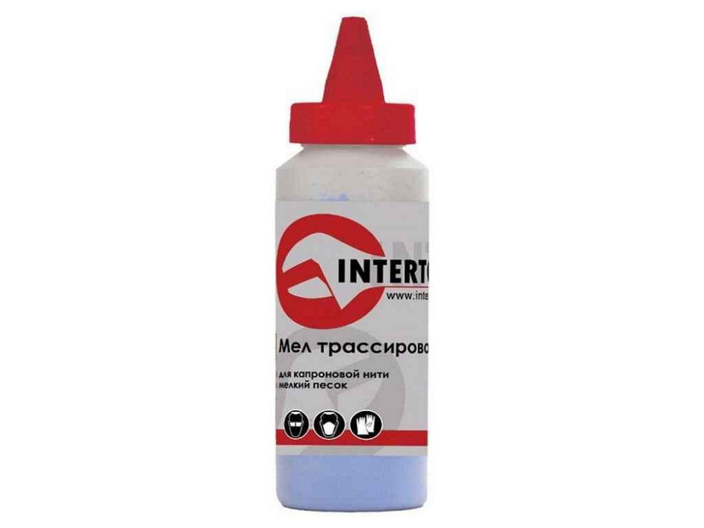 Крейда трасувальна 115 г, синя MT-0005 ТМ INTERTOOL Київ - фото 1