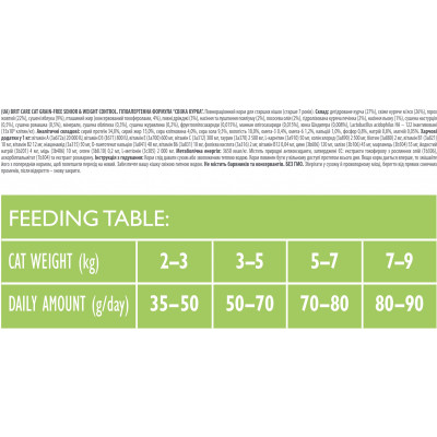 Сухий корм для кішок Brit Care Cat GF Senior Weight Control 2 кг (8595602540945) Вінниця - фото 3