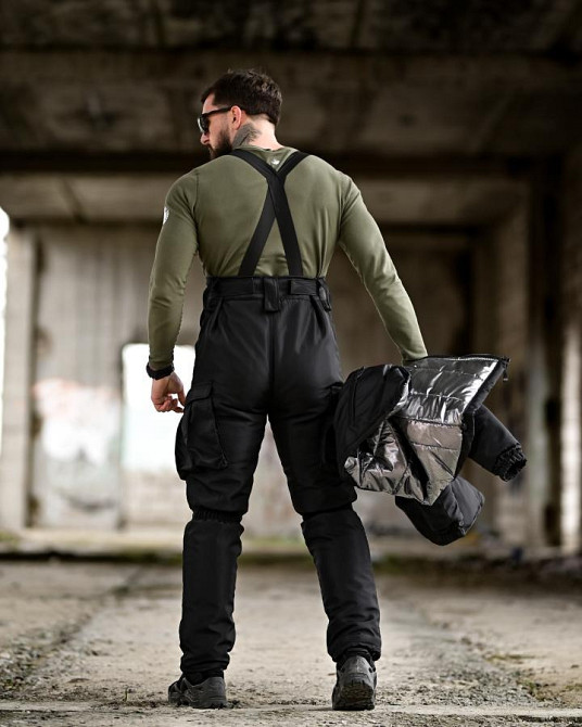 Зимовий тактичний костюм NORTHERN чорний ТР6571 Одеса - фото 10