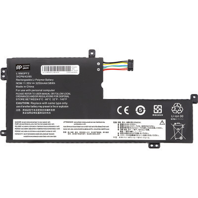 Аккумулятор для ноутбука LENOVO IdeaPad L340-15API (L18M3PF2) 11.55V 3250mAh PowerPlant (NB482139) Вінниця - фото 1