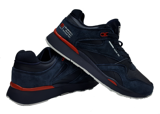 Мужские  кожаные демисезонные кроссовки BaaS,производство Польши Киев