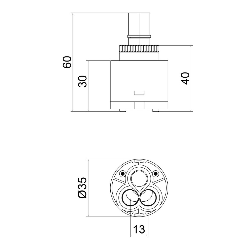 Картридж для смесителя Lidz Repair 35 (k35) LDREP3525841 Киев - изображение 2