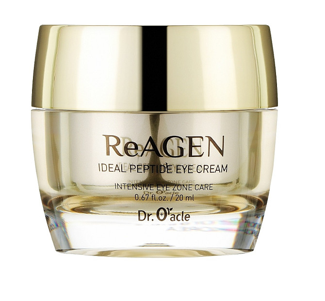 Антивіковий крем для очей з золотом та пептидами ReAGEN Ideal Peptide Eye Cream Dr. Oracle 20 мл Вінниця - фото 1