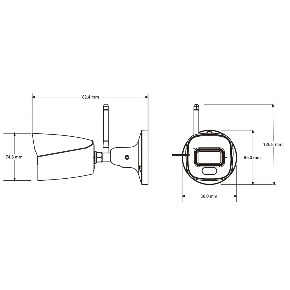 IP-відеокамера з WiFi 6 5Mp TVT TD-9451S4-C(D/WP/AW2) White f=2.8mm, ІЧ+LED-підсвічування, з мікрофоном (77-00472) Киев - изображение 4
