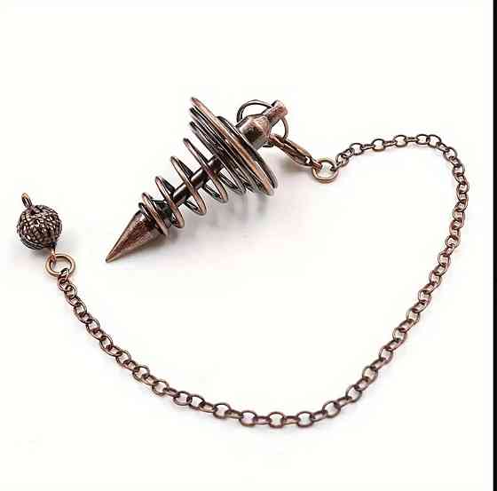 Маятник для биолокации спиральный – античная медь Киев