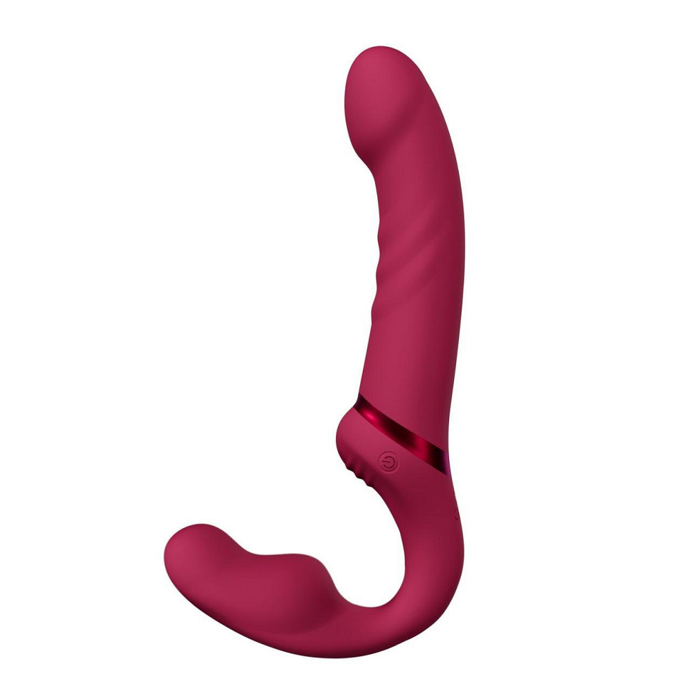 Безремінний смарт-страпон Lovense Lapis vibrating strapless strap-on, 3 мотори Sex Aura Київ - фото 2