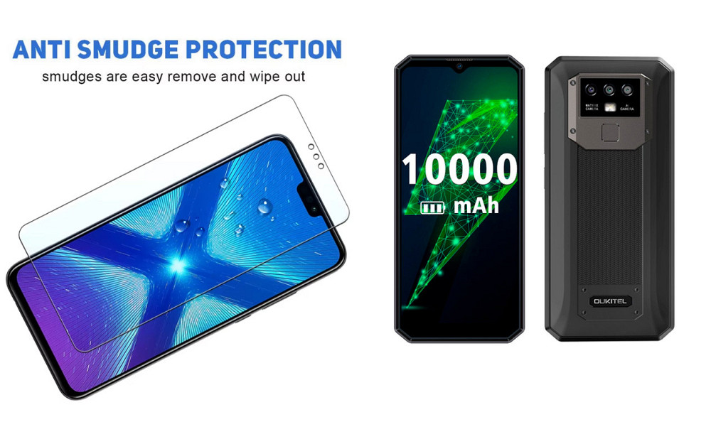 Захисне скло NeoGlass для Oukitel K15 Plus, Oukitel K15 Pro – надпрозоре та стійке Київ - фото 3