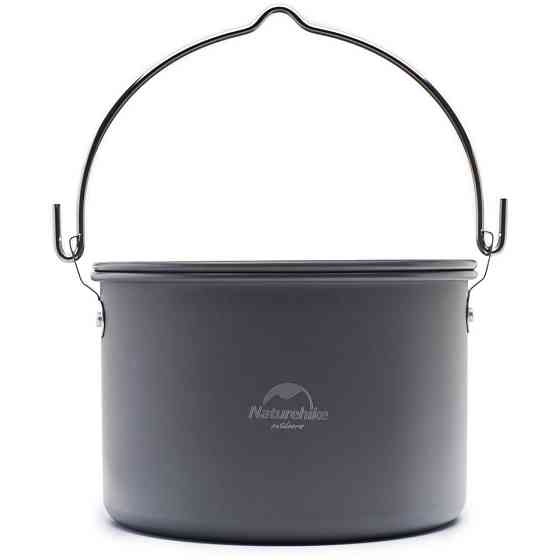 Кастрюля-котелок Naturehike Camping NH17D021-G, 4 л, алюминий Ровно