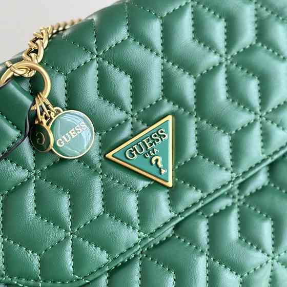 Женская сумочка Guess на плечо (787080) зеленая Киев