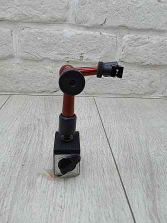 Шарнирная магнитная стойка 160 мм – компактное металлическое основание с регулировкой для индикатора. Харьков