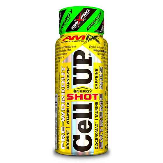 Передтренувальний напій Amix Nutrition CellUP Shot 60 ml (Original Energy) Луцьк