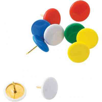 Кнопки Buromax colorful, 100шт (BM.5176) Винница