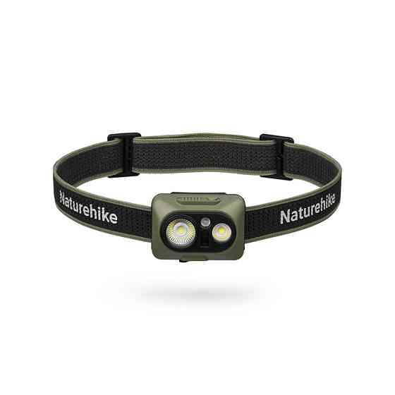 Ліхтар налобний Naturehike CNK2450ZM010, зелений Киев
