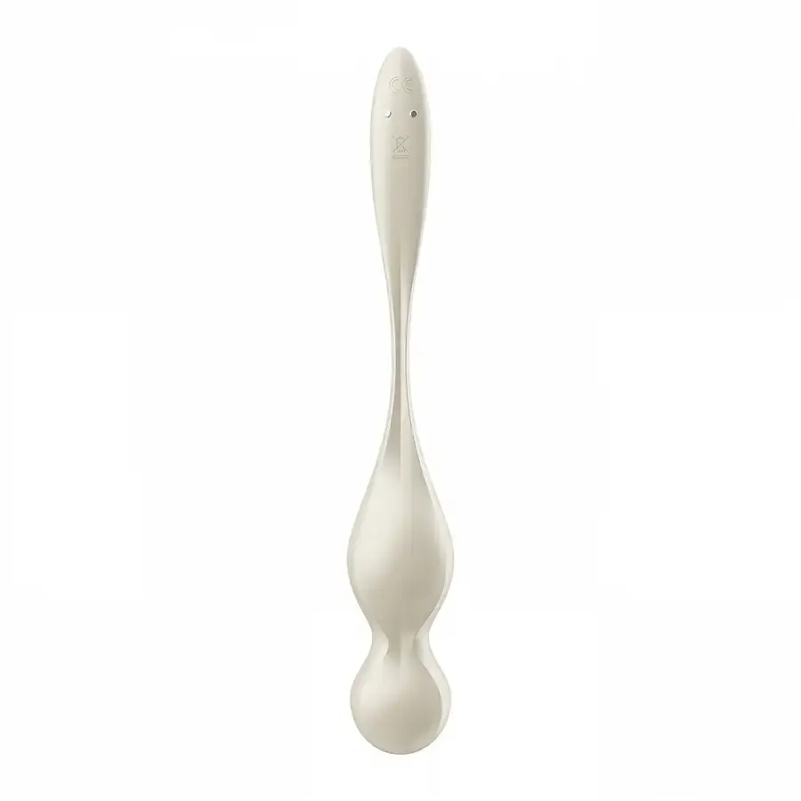 Вагінальні кульки з вібрацією Satisfyer Love Birds 1 Connect App White Львів - фото 3