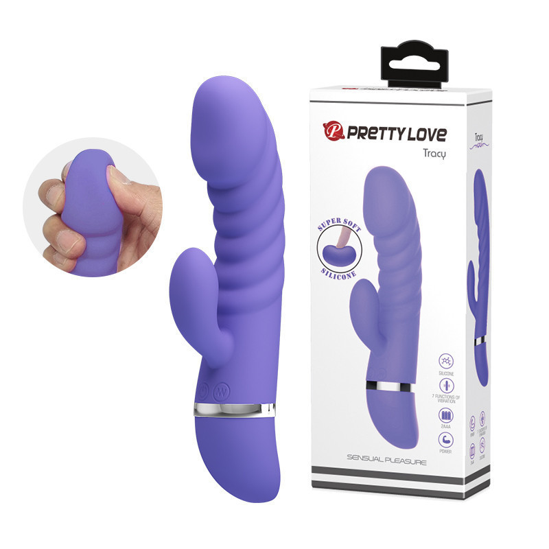 Вібратор PRETTY LOVE TRACY BLUE 7 function Sex Aura Київ - фото 2