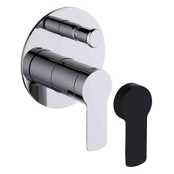 Змішувач прихованого монтажу VOLLE LIBRA cromo на 2 споживачі хром Київ