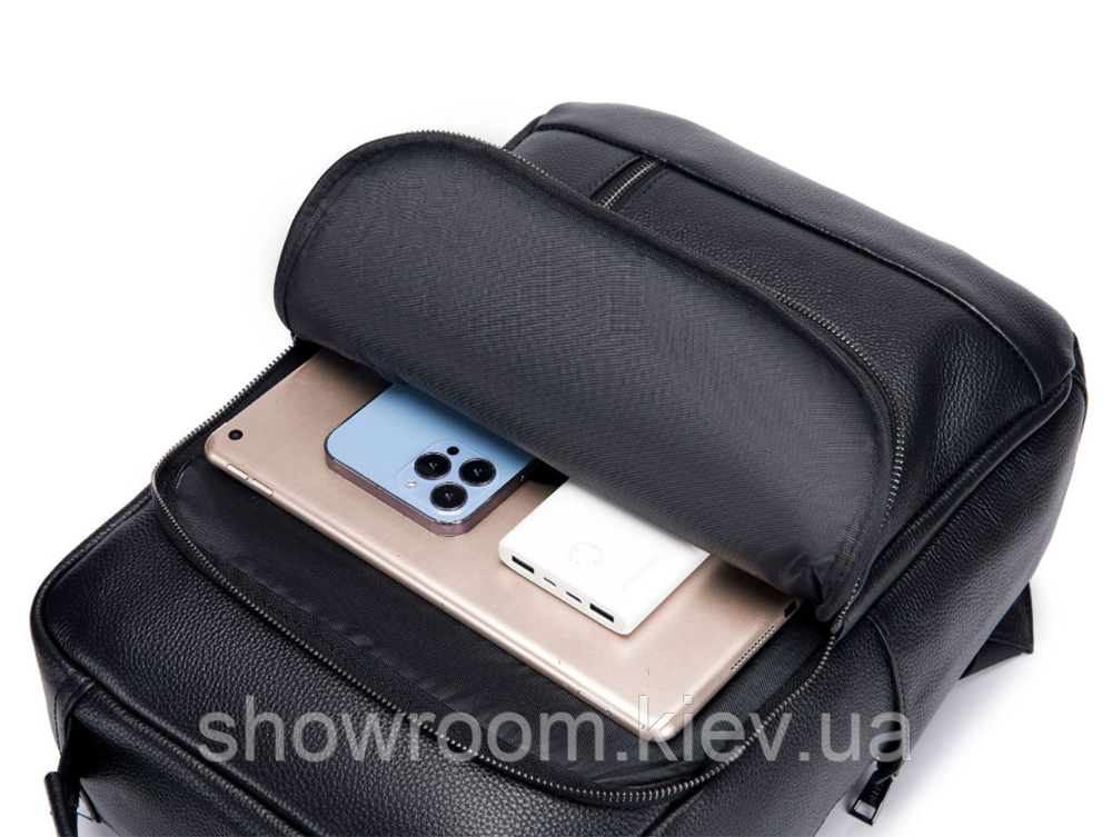 Чоловічий шкіряний рюкзак Leather Collection (9252) Київ - фото 6