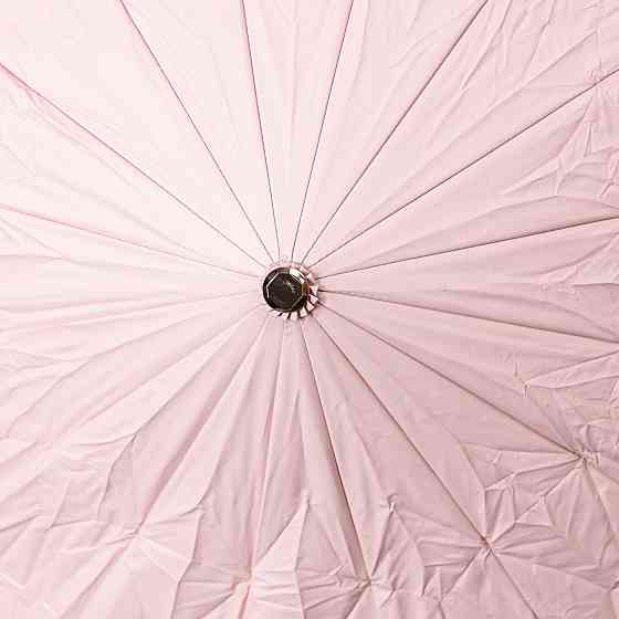 Yiwu Парасолька механічна з принтом надійна з поліестеру діаметр 99 см Рожева HP-23-3M Коломыя