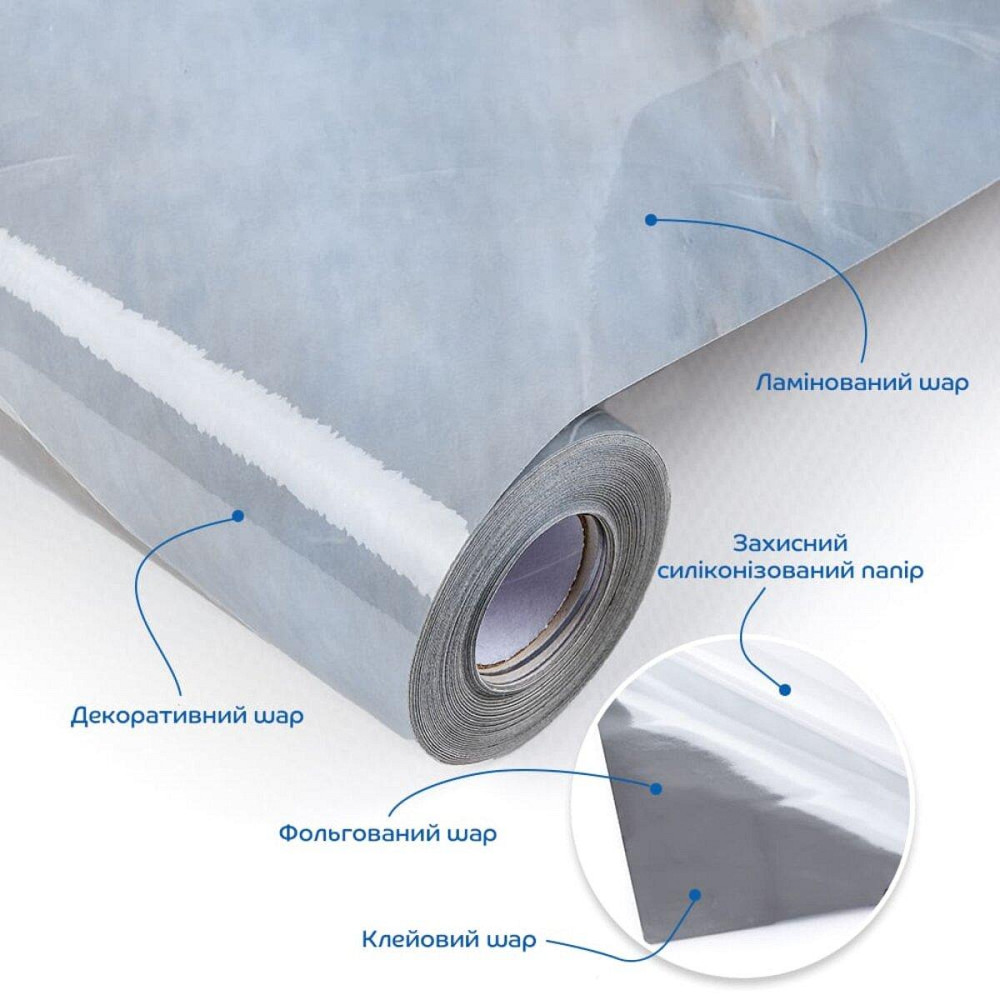 Плівка на самоклейці 60см х 10м SW-00002388 Київ - фото 2