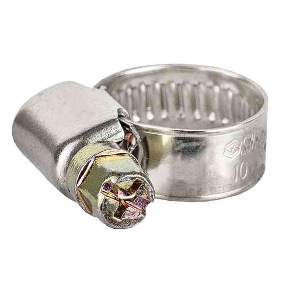 Sigma Хомут червячный нержавеющий 9мм D10-16мм 25шт SIGMA (2510011) Киев