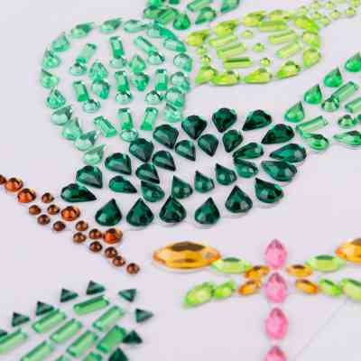 Набор для творчества Santi Trendy Cactus аплікація зі страз самоклеючих 9.5х15 см (742536) Винница