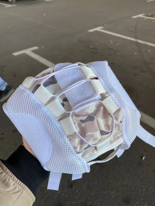 Кавер на баллистический шлем типа Fast (Зимний камуфляж) Винница - изображение 6