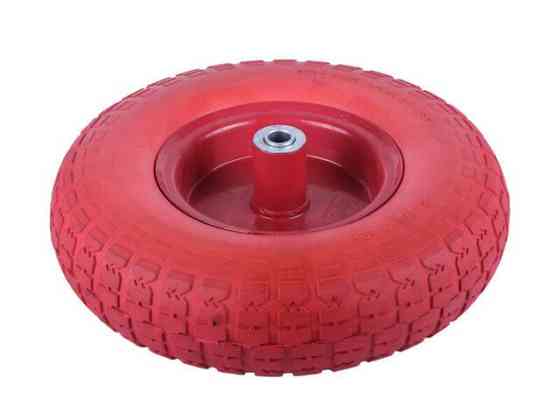 Колесо  для тачки, 4.00-6, пенополиуретановое, Мукачево