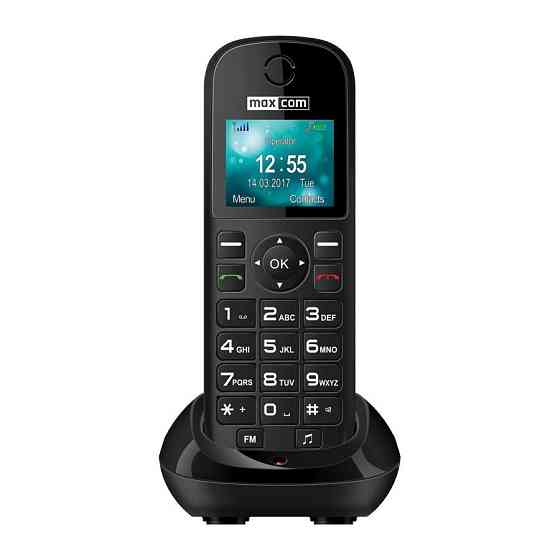 Мобільний телефон Maxcom MM35D Black ( Чорний ) Харьков