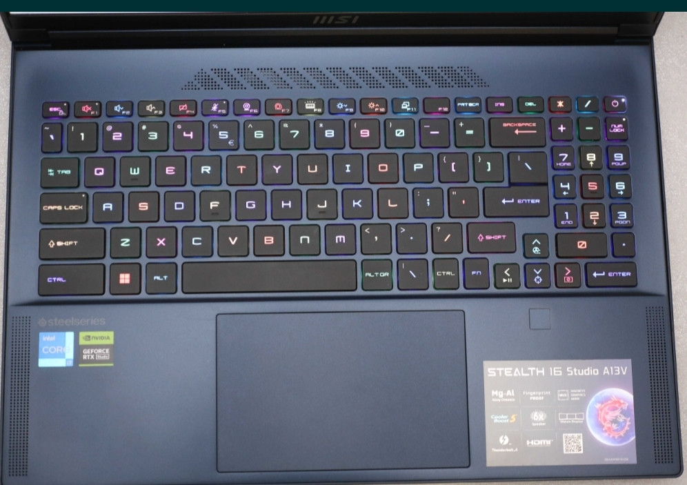 Ноутбук MSI Stealth 16 Studio i7-13620H RTX4070 32Gb. 1TB A13V. Харків - фото 2