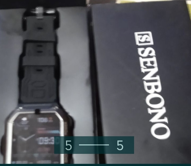 Смарт -Часы: SENBONO Black.SENBONO Киев - изображение 4