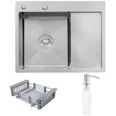 Мийка кухонна Kroner Geburstet-6350LHM (CV031320) Вінниця