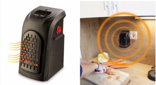 Мини-портативный электрический обогреватель Handy Heater 400 Вт 4445 Одесса - изображение 1