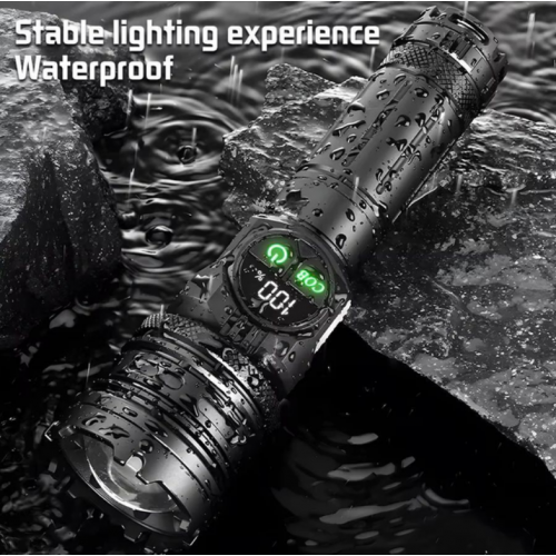 Ліхтарик ручний BL CB A280 4 COLOR LCD екран з індикацією заряду POWER BANK/MAGNET (9969) Одеса